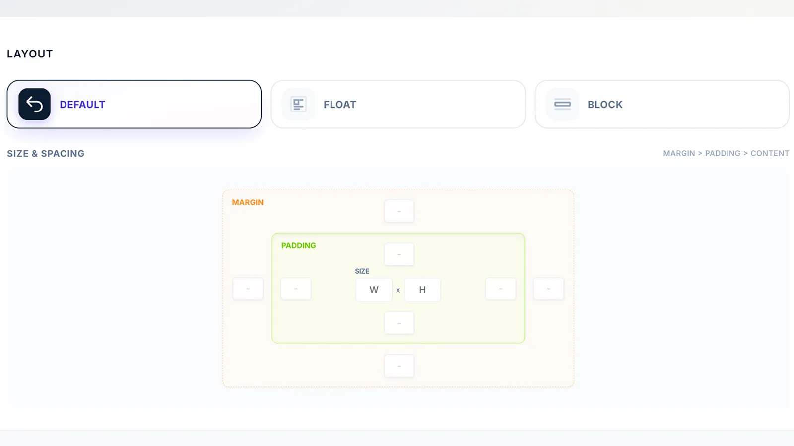 AdVajra Ad Editor showing the dimension input fields for width and height stored as _advajra_dimensions metadata